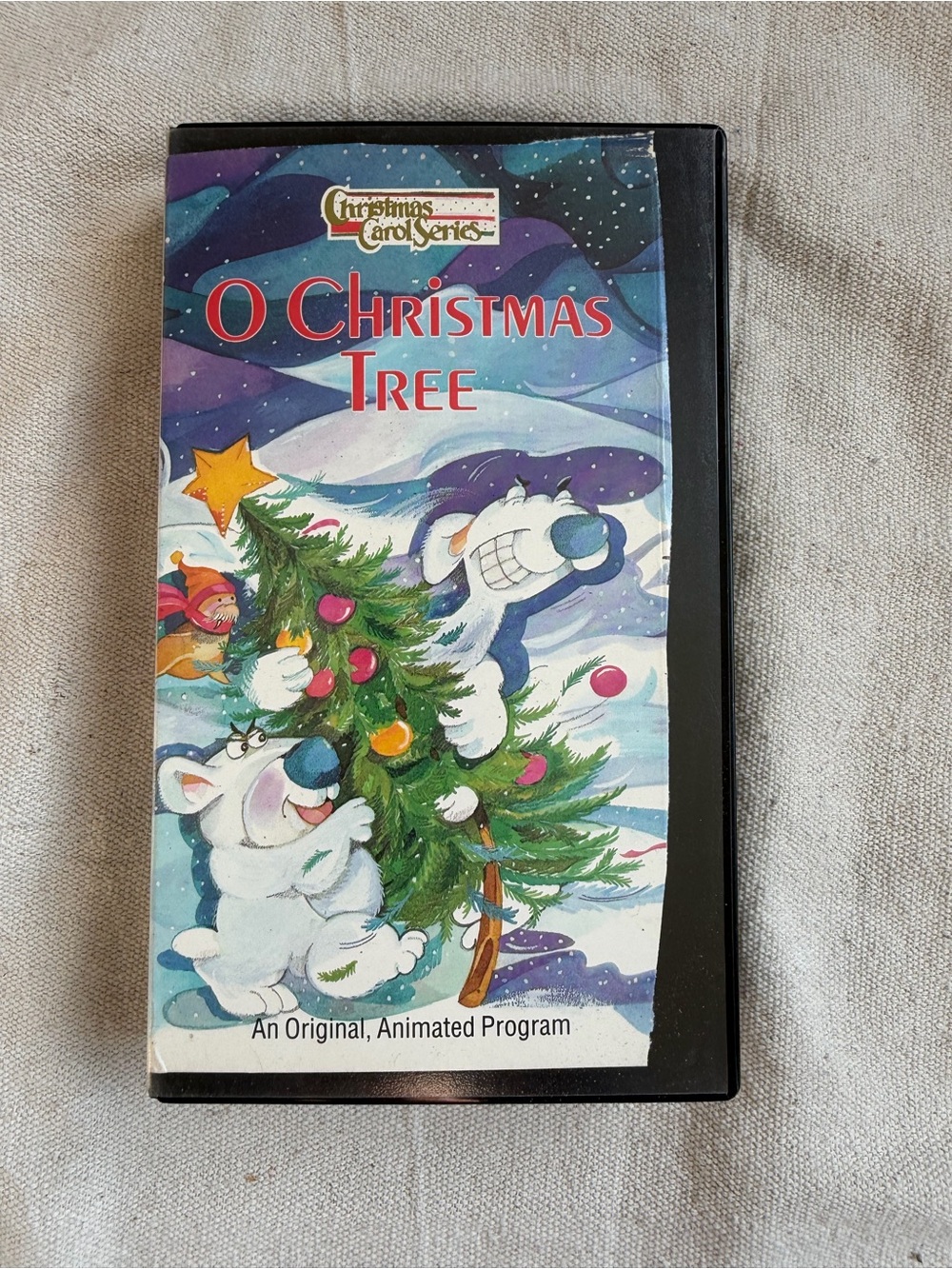 O Christmas Tree VHS Vintage 1994 Animated Holiday Christmas Carol Series Rare